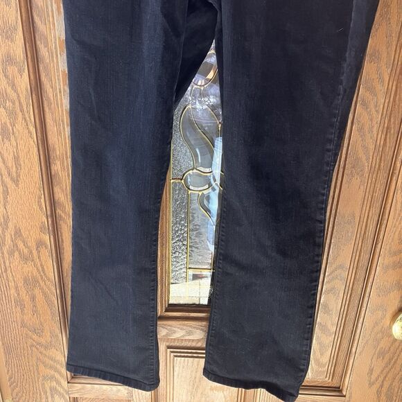 NYDJ Women's 14 Billie Mini Bootcut Black Lift & Tuck Technology Made in USA EUC - Picture 6 of 15